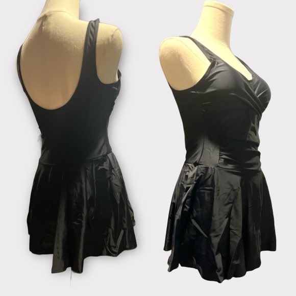 Shekini Women’s One Piece Skirt Swimsuit Ruched Retro  Bathing Suit Size Small. - Picture 2 of 9